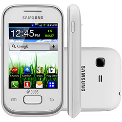 Smartphone Samsung Pocket Duos Branco Desbloqueado Vivo - Dual Chip Android Câmera 2MP 3G Wi-FI MP3 Player Rádio FM Bluetooth GPS é bom? Vale a pena?