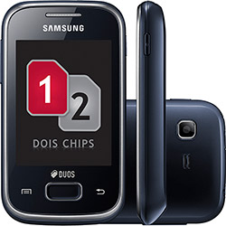 Smartphone Samsung Pocket Duos Desbloqueado, Dual Chip, Preto, Android, Câmera 2MP, 3G, Wi-FI, Filmadora, MP3 Player, Rádio FM, Bluetooth, GPS e Memória Interna de 3GB é bom? Vale a pena?