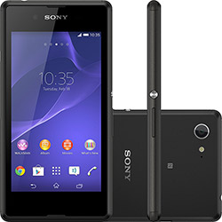 Smartphone Sony Xperia E3 Dual Chip Desbloqueado Android 4.4 Tela 4.5" 4GB 3G Wi-Fi Câmera 5MP com Película Vidro Preto é bom? Vale a pena?