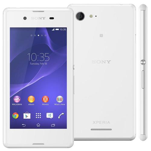 Smartphone Sony Xperia E3 Branco com Tela 4.5", Dual Sim, Câmera 5MP, 3G, Wi-Fi, Android 4.4 e Processador Quad-Core 1,2GHz é bom? Vale a pena?