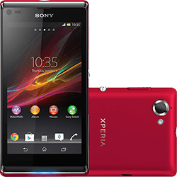 Smartphone Sony Xperia L Vermelho Android 4.1 3G Câmera 8MP 8GB NFC é bom? Vale a pena?