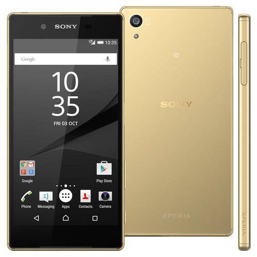Smartphone Sony Xperia Z5 Dual Dourado com 32gb, Tela 5.2", Câmera 23mp, 4g, Android 5.1 é bom? Vale a pena?