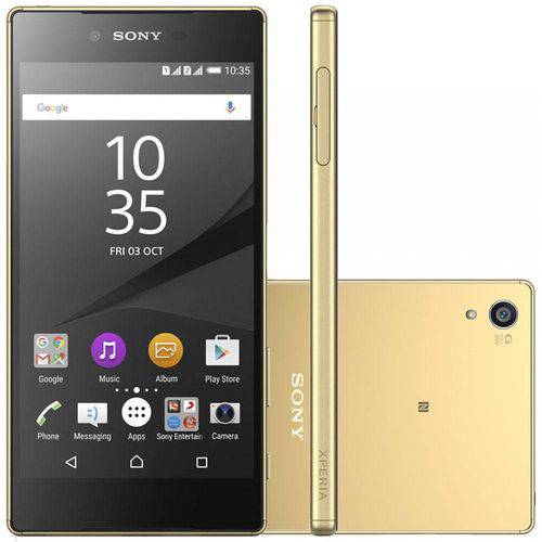 Smartphone Sony Xperia Z5 Premium 4k E6853 Ouro - Android 5.1, 32gb, Câmera 23mp, Uhd 4k é bom? Vale a pena?