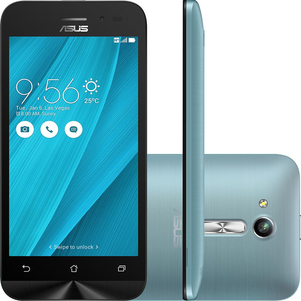 Smartphone Zenfone Go Dual Chip Android 5.1 Tela 4,5'' 8GB 3G Câmera 5MP- Azul é bom? Vale a pena?