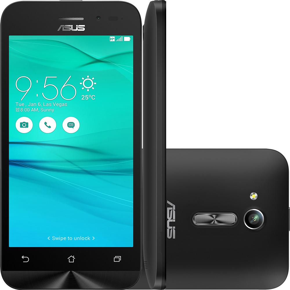 Smartphone Zenfone Go Dual Chip Android 5.1 Tela 4,5'' 8GB 3G Câmera 5MP- Preto é bom? Vale a pena?
