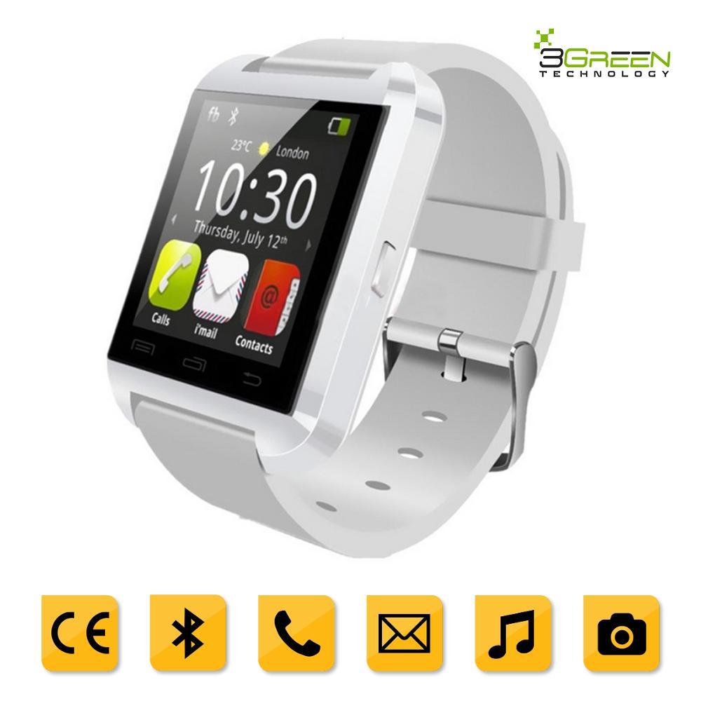 Smartwatch 3green Bluetooth Android Touchscreen Com Pedometro E Contador De Calorias U8 Branco é bom? Vale a pena?