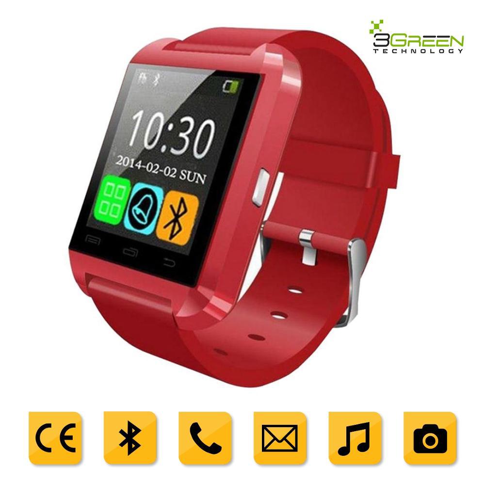 Smartwatch 3green Bluetooth Android Touchscreen Com Pedometro E Contador De Calorias U8 Vermelho é bom? Vale a pena?