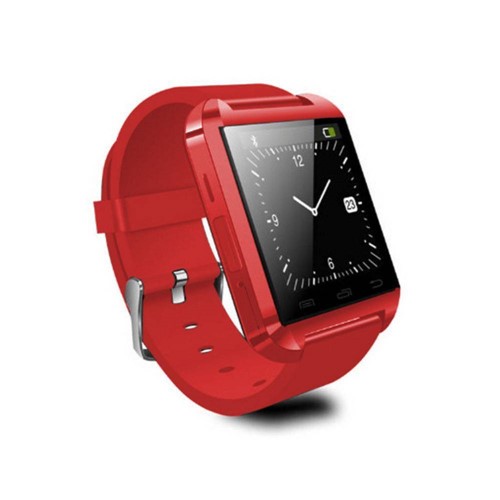Smartwatch U8 Vermelho Relógio Inteligente Bluetooth Android Iphone é bom? Vale a pena?