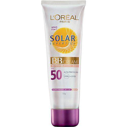 Solar Expertise B.B. Cream Creme Facial 5 em 1 C/ Cor Loréal Paris Fps 50 50g é bom? Vale a pena?