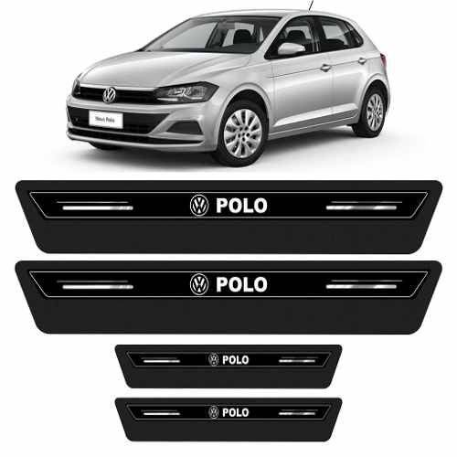 Soleira Protetor Porta Platinum Novo Volks Polo 2018 - Preto é bom? Vale a pena?