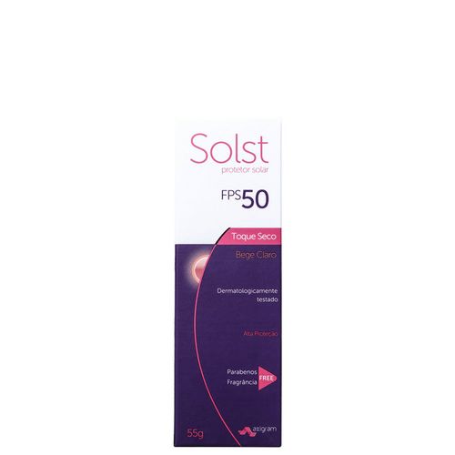 Solst Toque Seco Bege Claro Fps 50 Ppd 19.0 - Protetor Solar Facial 55g é bom? Vale a pena?