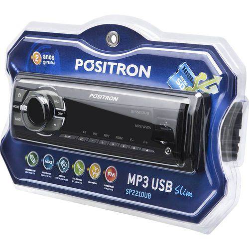 Som Automotivo Pósitron SP2210UB com MP3 Player FM com Conexão USB e Leitor Micro SD-CARD é bom? Vale a pena?