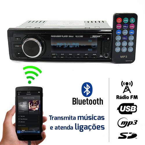 Som Automotivo Rádio Fm Mp3 Bluetooth USB SD 4RCA Tiger Auto é bom? Vale a pena?
