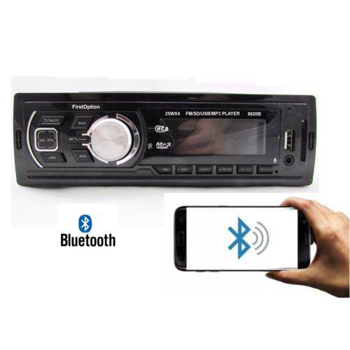 Som Automotivo Radio Fm Mp3 Bluetooth Usb Sd Rca First Option é bom? Vale a pena?