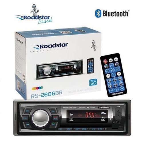 Som Automotivo Radio Mp3 para Carro Roadstar RS-2606br Bluetooth USB Sd é bom? Vale a pena?