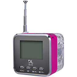 Som Portátil MP3 DL com Rádio FM e Relógio MS-40 - Pink é bom? Vale a pena?