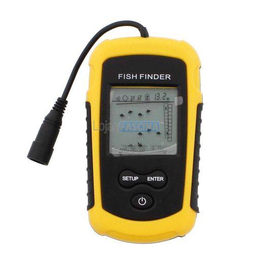 Sonar Portátil com Sonda Ultra-sônica para Pesca Fish Finder é bom? Vale a pena?