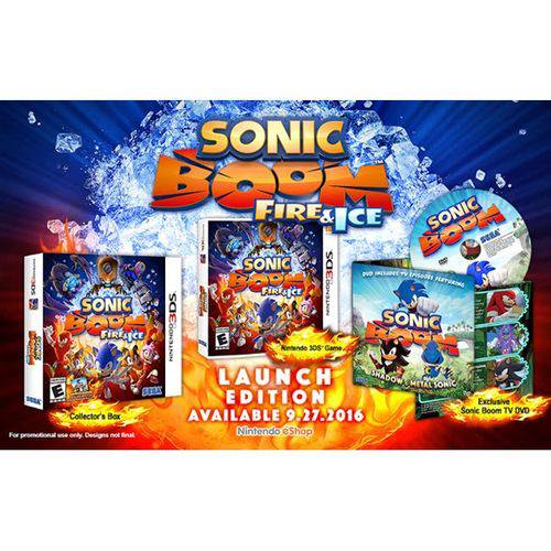 Sonic Boom : Fire Ice Launch Edition - 3ds é bom? Vale a pena?