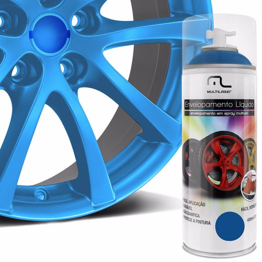 Spray De Envelopamento Liquido Automotivo Carro Azul Fluorescente é bom? Vale a pena?