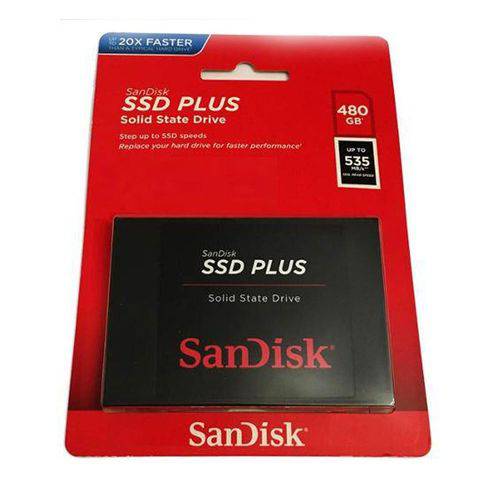 Ssd 480GB Sandisk Plus G26 535-540MBS é bom? Vale a pena?