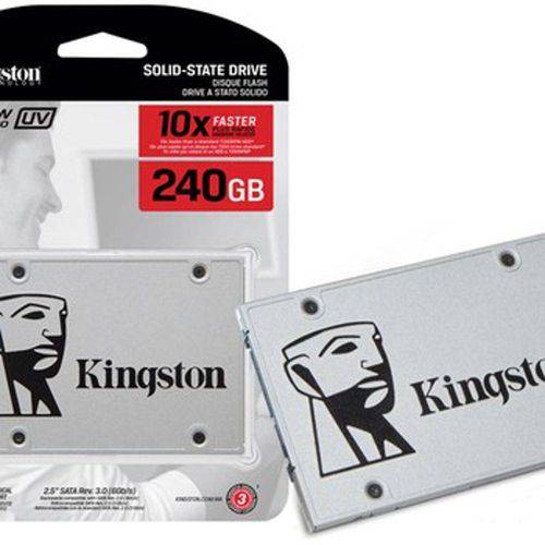 Ssd Desktop Notebook Ultrabook Kingston Suv400s37/240g Uv400 240gb 2.5" Sata Iii Blister é bom? Vale a pena?