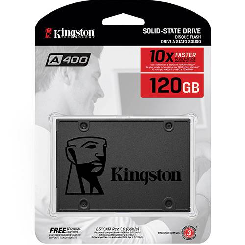 SSD Kingston A400 120GB - 500mb/s para Leitura e 320mb/s para Gravação é bom? Vale a pena?