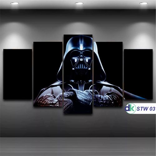 Star Wars - Quadro Mosaico 5 Peças 1,20x0,70cm - Stw 03 é bom? Vale a pena?