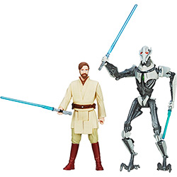 Starwars Mission 2 Bonecos Obi-Wan Kenobi e General Grievous Hasbro é bom? Vale a pena?