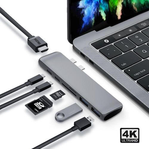 Super HUB para Macbook Type-C 7 em 1 HDMI 4K SD TF PD USB 2x 3.0 para MacBook Pro 13 e 15 Polegadas é bom? Vale a pena?