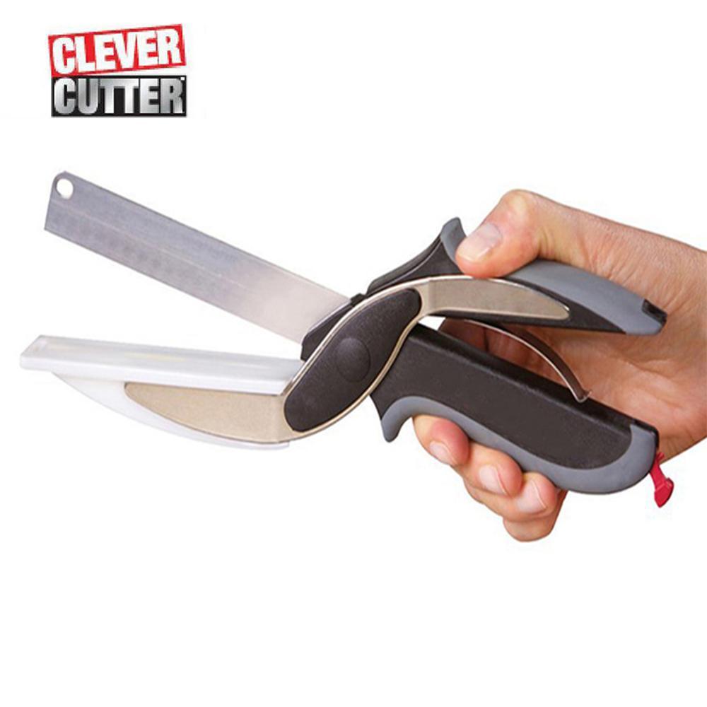 Super Tesoura Para Cozinha 2 Em 1 Clever Cutter é bom? Vale a pena?