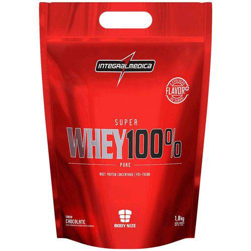 Super Whey 100 Pure - 1,8 Kg - Sabor Chocolate - Integralmédica é bom? Vale a pena?