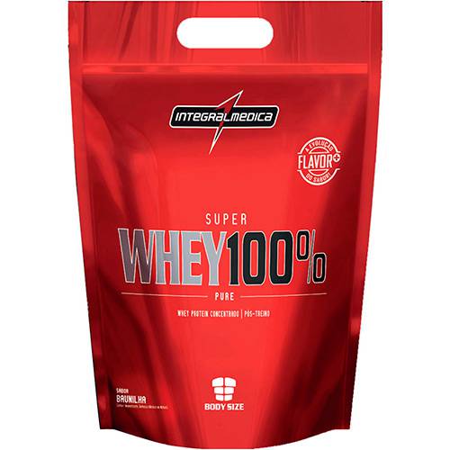 Super Whey 100% Pure Refil Body Size Baunilha 1,8kg - Integralmédica é bom? Vale a pena?