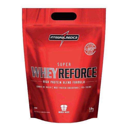Super Whey Reforce 1,8kg Refil - Morango é bom? Vale a pena?