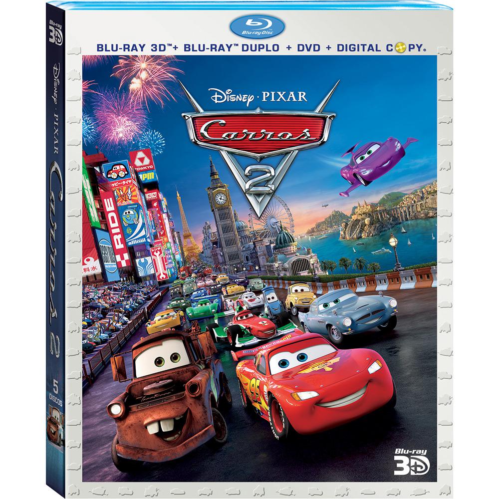 Superset Carros 2 (Blu-ray 3D + Blu-ray duplo + DVD + Digital copy - 5 discos) é bom? Vale a pena?