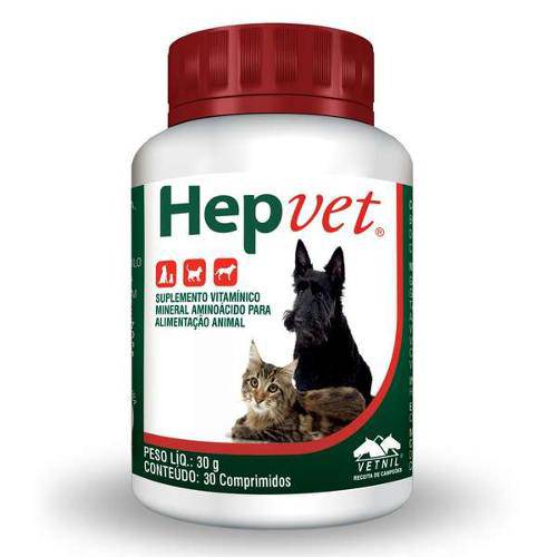 Suplemento Hepvet para Cães Vetnil 30 Comprimidos é bom? Vale a pena?