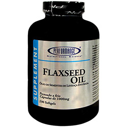 Suplemento Performance Flaxseed Oil 1000mg (100 caps) é bom? Vale a pena?