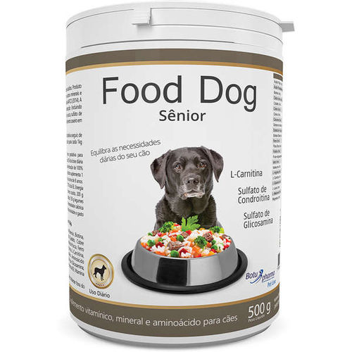 Suplemento Vitaminico Food Dog Senior 500 Gr Val 03/21 é bom? Vale a pena?
