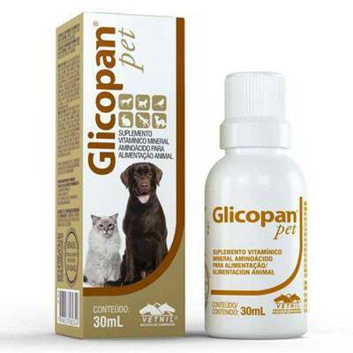 Suplemento Vitamínico Vetnil Glicopan Pet em Gotas - 30ml é bom? Vale a pena?