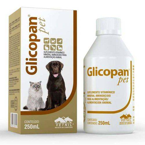 Vetnil Glicopan Pet 250ml - Complexo Vitamínico - Un é bom? Vale a pena?