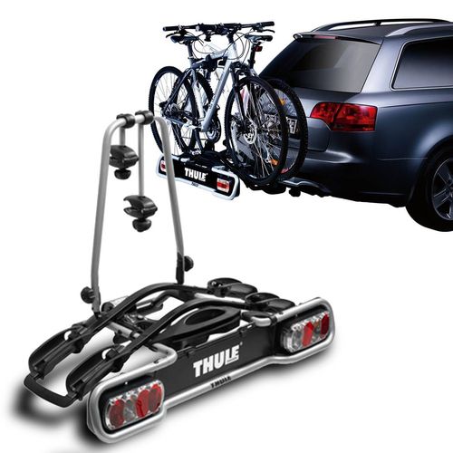 Suporte Transbike 2 Bicicletas Engate Thule EuroRide 941 Sistema de Iluminação Cinza 36KG Universal é bom? Vale a pena?