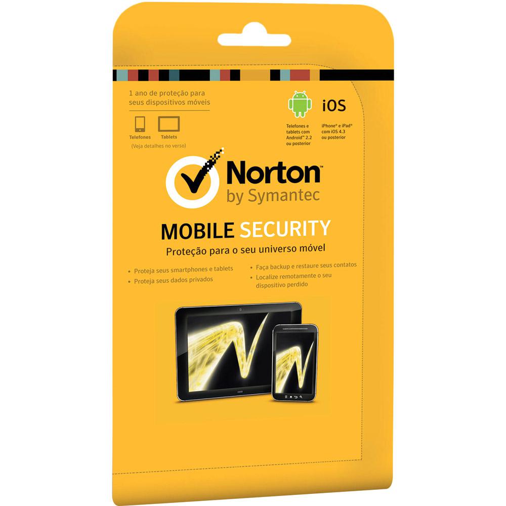 Symantec Norton Mobile Security 3.0 1 Usuario Card é bom? Vale a pena?