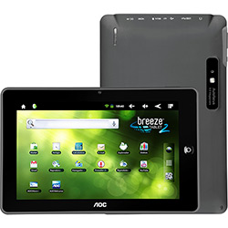 Tablet AOC Breeze MW821BR8 Android 2.3 Tela Touchscreen 8" Wi-Fi e Memória Interna 8GB é bom? Vale a pena?