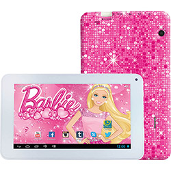 Tablet Candide Fantastic Pad Barbie 8GB Wi-fi Tela 7" Android 4.1 Processador Rockchip Cortex A9 1.2GHz - Rosa é bom? Vale a pena?