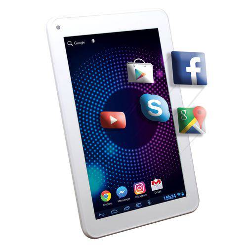 Tablet Dazz T 7.0" Q Core 1gb 6919-7 - Wifi Android 6.0 8gb Branco é bom? Vale a pena?