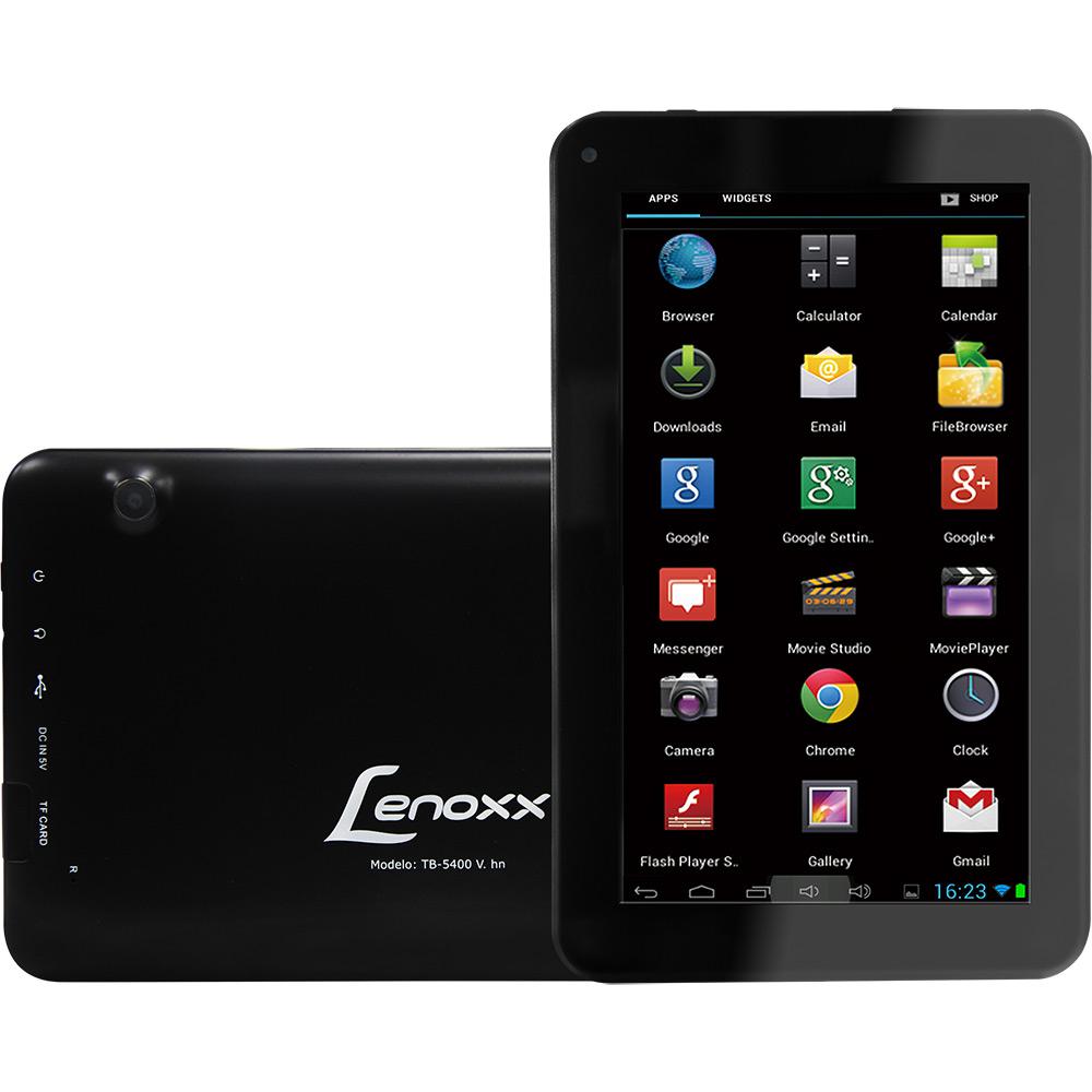 Tablet Lenoxx TB 5400 P 8GB Wi-Fi Tela 7" Android Entrada USB Quad Core - Preto é bom? Vale a pena?