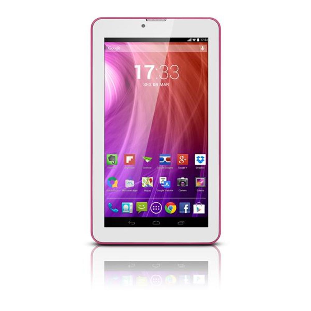 Tablet Multilaser M7 3g Rosa Dual Core Android 4.4 Tela Hd 7 8gb Dual Chip - Faz Ligações é bom? Vale a pena?
