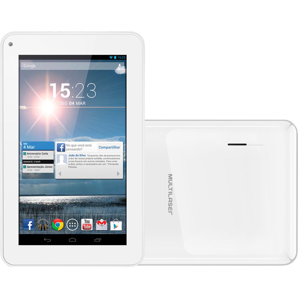 Tablet Multilaser M7-S NB117 8GB Wi-fi Tela 7" Android 4.2 Processador Dual-core 1.2 GHz - Branco é bom? Vale a pena?