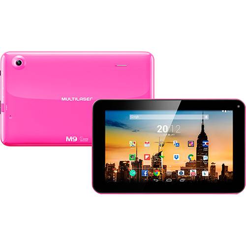 Tablet Multilaser M9 8GB W-Fi Tela 9" Android 4.4 Processador Dual Core A23 1,2GHz- Rosa é bom? Vale a pena?