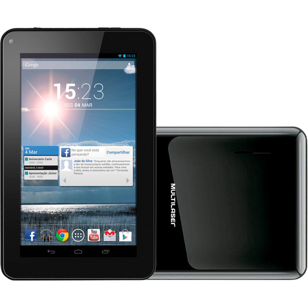 Tablet Multilaser Supra 8GB Wi-Fi Tela 7" Android 4.4 - Preto é bom? Vale a pena?