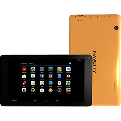 Tablet Navcity NI-1715 8GB Wi-fi Tela 7" Android 4.2 Processador Dual-core 1.2 GHz - Dourado é bom? Vale a pena?